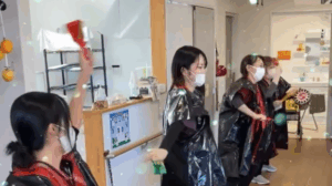 スタッフ全力のソーラン節♪よあけデイサービスでミニ運動会！